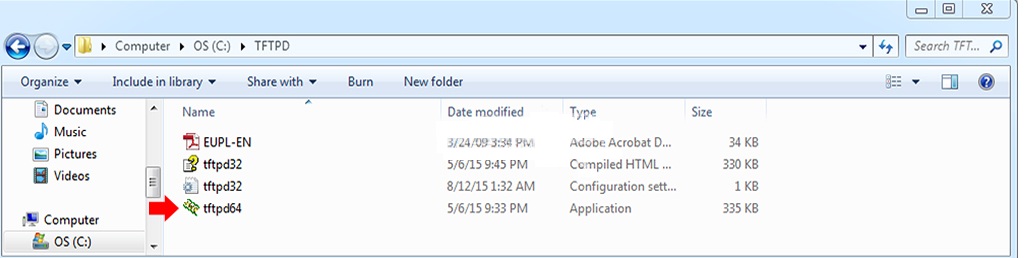 مراحل راه‌اندازی سرور TFTP