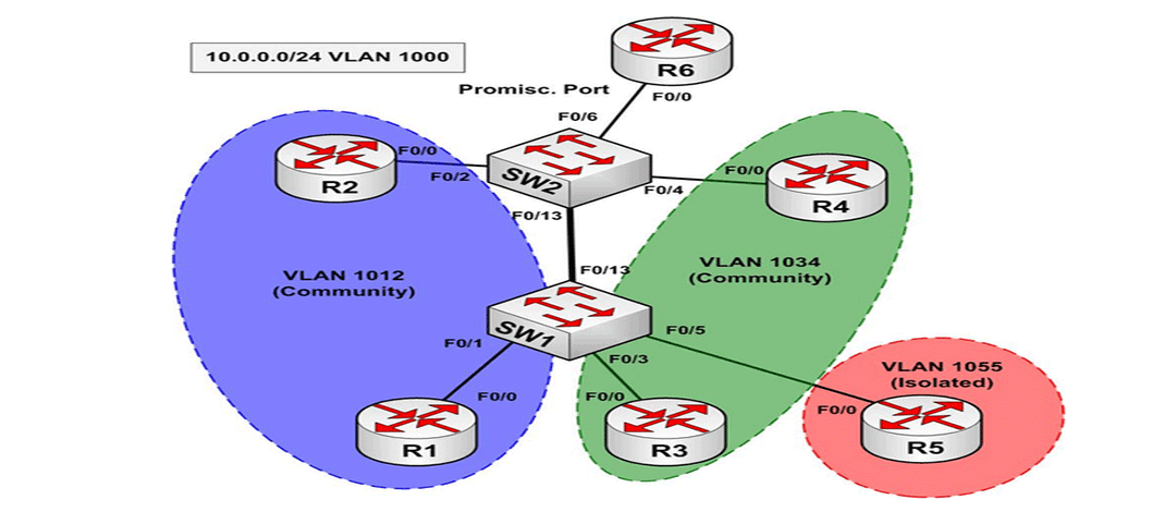 Private VLAN چیست ؟ 2