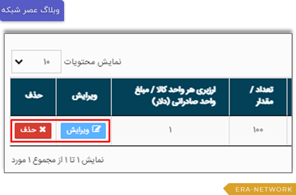 راهنمای ثبت برنامه تولید
